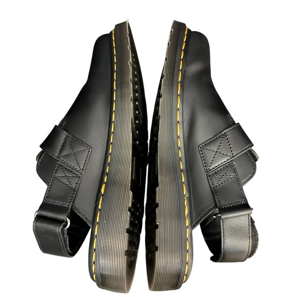 Dr. Martens Jorge II Leather Slingback Clog Black Sandals, 9/M 10/W WORN ONCE - Picture 6 of 10